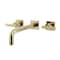 Kingston Brass KS6022CML Wall Mount Tub Faucet, Polished Brass KS6022CML - alternate 1